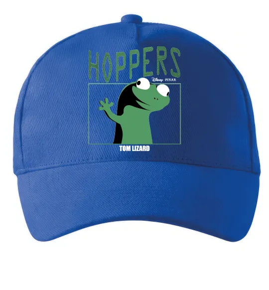 Кепка Tom Lizard meme Hoppers Ярко-синий фото