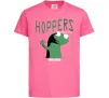Детская футболка Tom Lizard meme Hoppers Ярко-розовый фото