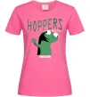 Женская футболка Tom Lizard meme Hoppers Ярко-розовый фото