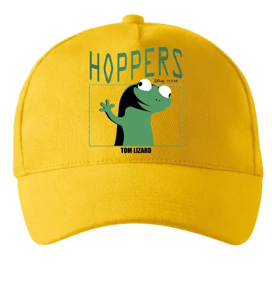 Кепка Tom Lizard meme Hoppers Солнечно желтый фото