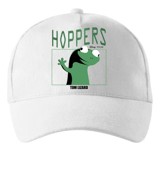 Кепка Tom Lizard meme Hoppers Белый фото