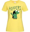 Женская футболка Tom Lizard meme Hoppers Лимонный фото