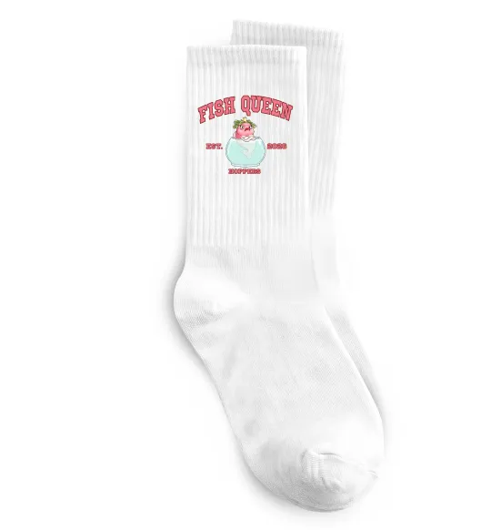 Носки Fish Queen Hoppers Белый фото