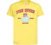Детская футболка Fish Queen Hoppers Лимонный фото
