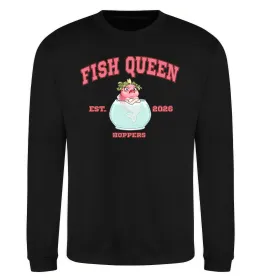 Свитшот Fish Queen Hoppers Черный фото