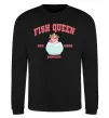 Свитшот Fish Queen Hoppers Черный фото