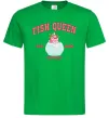 Мужская футболка Fish Queen Hoppers Зеленый фото