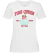 Женская футболка Fish Queen Hoppers Белый фото