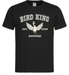 Мужская футболка Bird King Черный фото