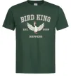 Мужская футболка Bird King Темно-зеленый фото