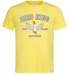 Мужская футболка Bird King Лимонный фото