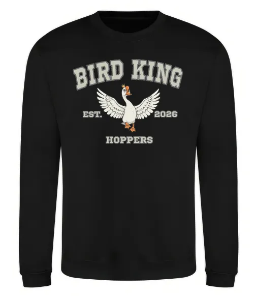 Свитшот Bird King Черный фото