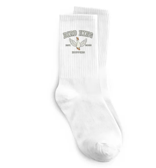 Носки Bird King Белый фото