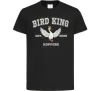 Детская футболка Bird King Черный фото