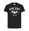 Детская футболка Bird King Черный фото