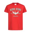 Детская футболка Bird King Красный фото