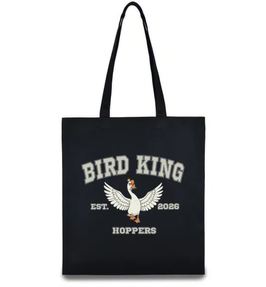 Эко-сумка Bird King Черный фото