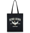 Эко-сумка Bird King Черный фото
