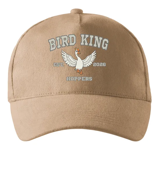 Кепка Bird King Песочный фото