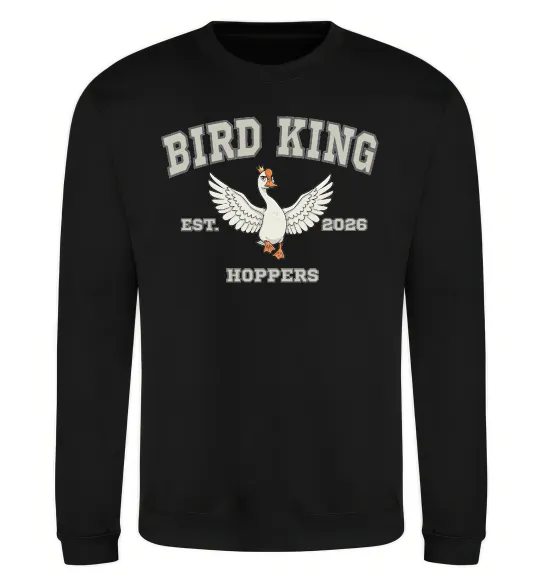Свитшот Bird King Черный фото