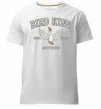 Мужская премиум футболка Bird King Белый фото