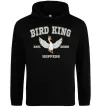 Мужская толстовка (худи) Bird King Черный фото