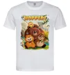 Мужская футболка Hoppers art Белый фото