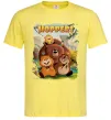 Мужская футболка Hoppers art Лимонный фото