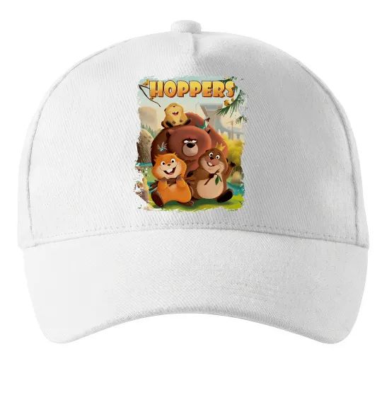Кепка Hoppers art Белый фото