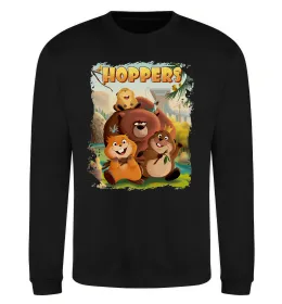 Свитшот Hoppers art Черный фото