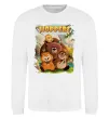 Свитшот Hoppers art Белый Свитшот Hoppers art Белый фото