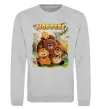 Свитшот Hoppers art Серый меланж Свитшот Hoppers art Серый меланж фото