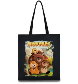 Эко-сумка Hoppers art Черный фото