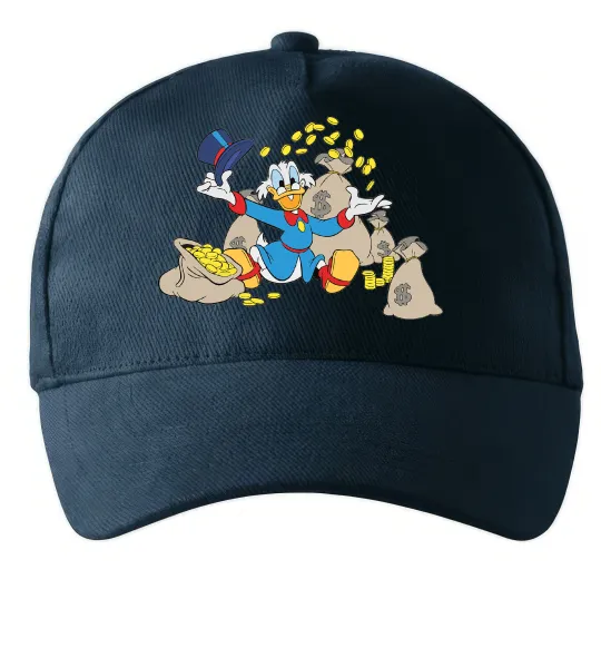 Кепка Скрудж Макдак Темно-синий фото