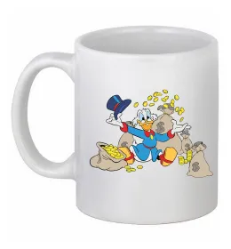 Чашка керамическая Duck Tales Woo-oo Белый фото