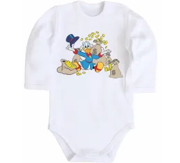 Детский боди Game of coins Белый фото