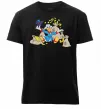Мужская премиум футболка Скрудж Макдак Черный фото