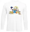 Лонгслив Скрудж Макдак Белый фото