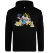 Мужская толстовка (худи) Скрудж Макдак Черный фото