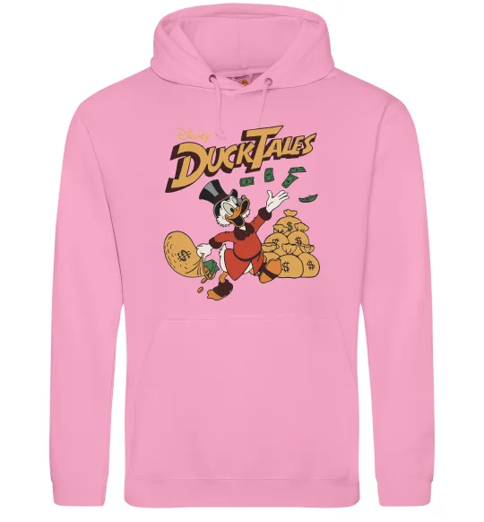 Женская толстовка (худи) Duck Tales Скрудж Розовый фото