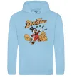 Женская толстовка (худи) Duck Tales Скрудж Голубой фото