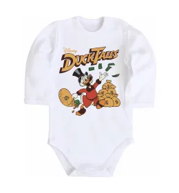 Детский боди Duck Tales Скрудж Белый фото