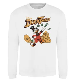 Свитшот Duck Tales Скрудж Белый фото