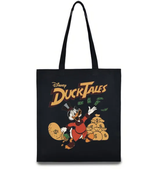 Эко-сумка Duck Tales Скрудж Черный фото