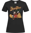 Женская футболка Duck Tales Скрудж Черный фото