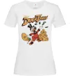 Женская футболка Duck Tales Скрудж Белый фото
