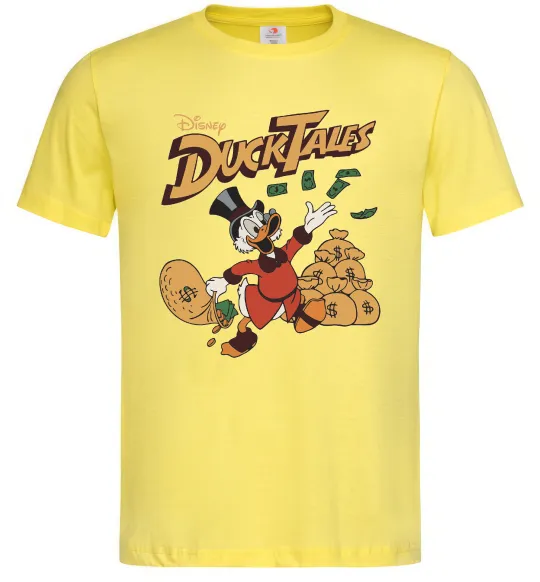 Мужская футболка Duck Tales Скрудж Лимонный фото