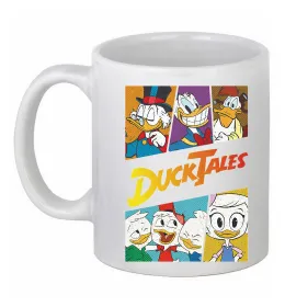 Чашка керамическая Duck Tales Woo-oo Белый фото