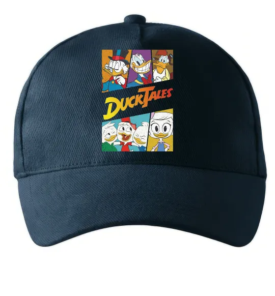 Кепка Качині історії колаж Темно-синий фото