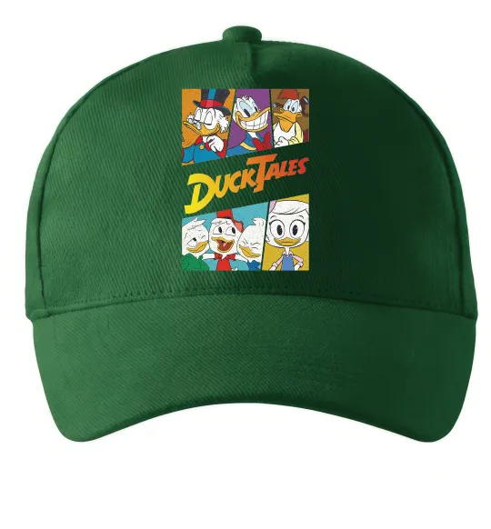 Кепка Качині історії колаж Темно-зеленый фото